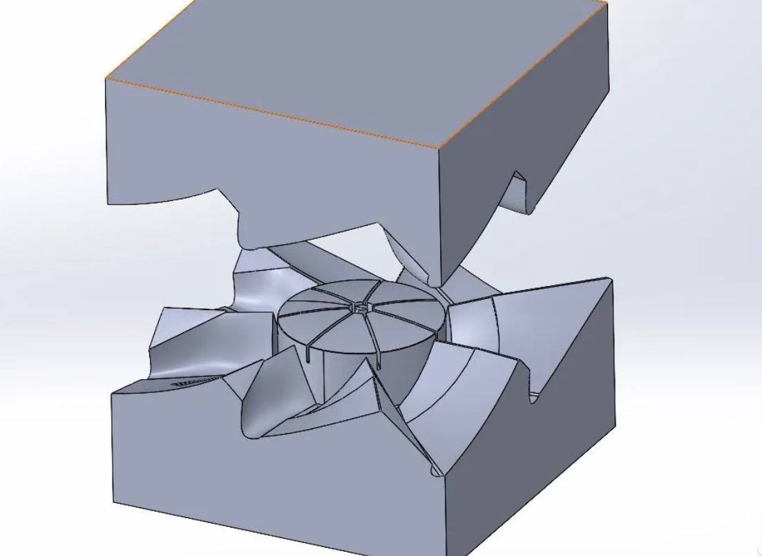 Scan-to-CAD Reverse Engineered Model